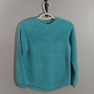 Girls sherpa sweater